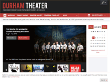 Tablet Screenshot of durham-theater.com